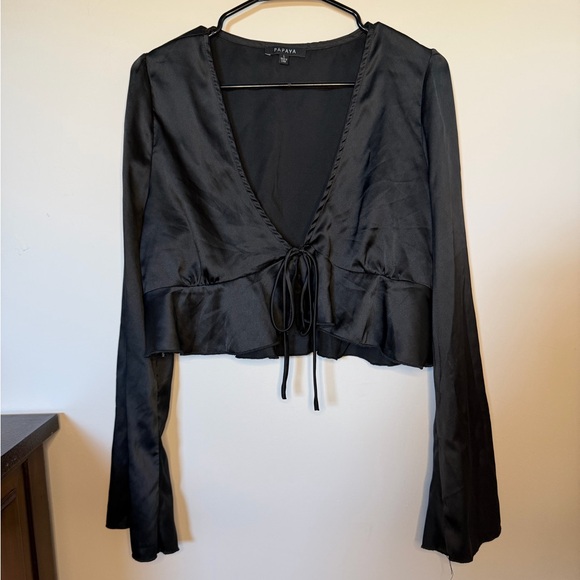 Papaya Tops - Papaya Classic Black Top